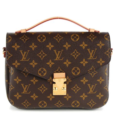 louis vuitton metis dimensions|louis vuitton pochette monogram.